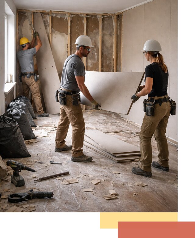 Демонтаж стеновых панелей в Ухте быстро и аккуратно