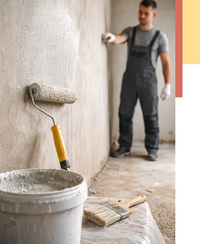 Нанесение бетоноконтакта на стены в Ухте от 4253 руб. быстро и недорого | ОТДЕЛОЧНИК-Хта