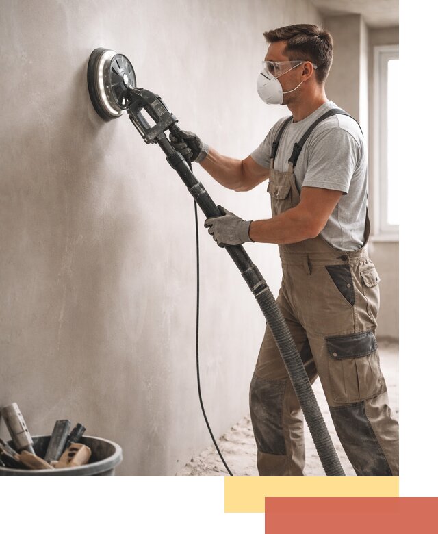 Профессиональная шлифовка стен в Ухте быстро и качественно