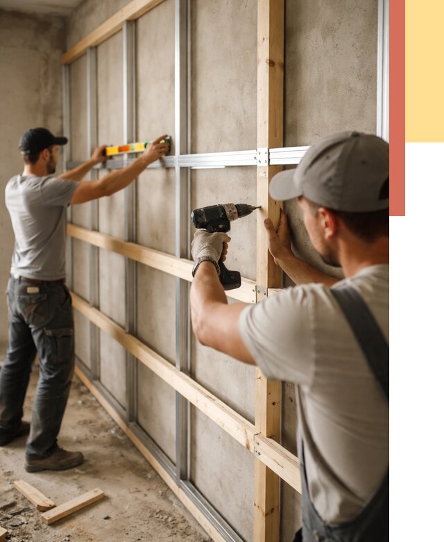 Устройство обрешетки под панели в Ухте от 2126 руб. — монтаж под ключ | ОТДЕЛОЧНИК-Хта