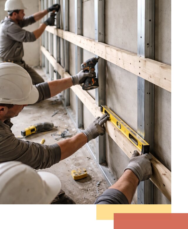 Устройство обрешетки под панели в Ухте