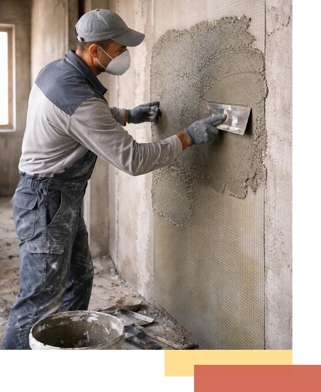 Штукатурка стен по сетке в Ухте под ключ качественно и быстро