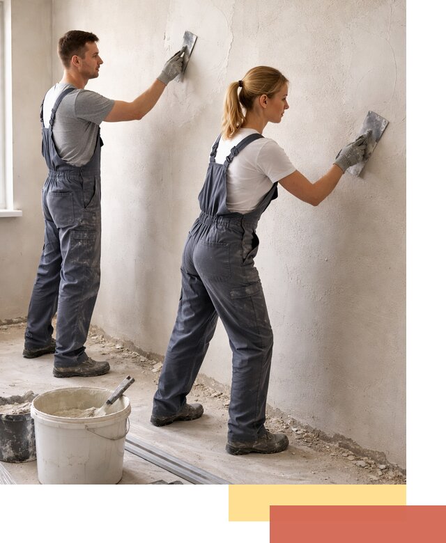 Штукатурка стен под обои в Ухте профессионально и быстро