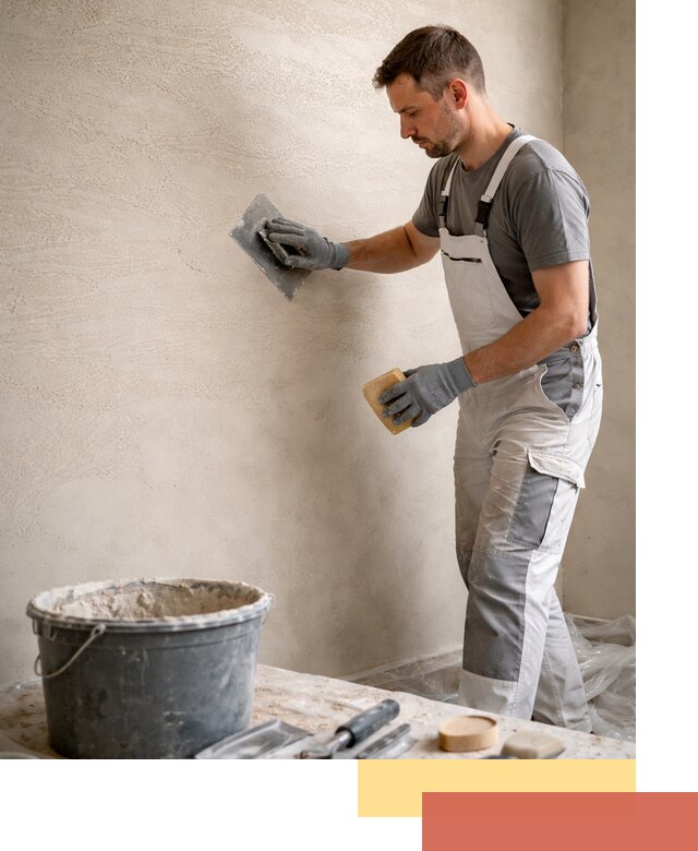 Декоративная штукатурка травертин в Ухте для стен и потолков