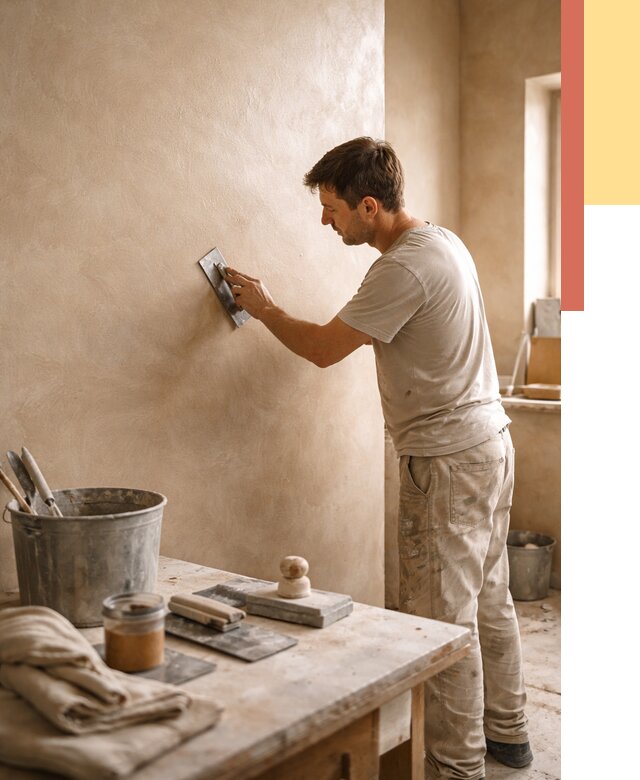 Марокканская штукатурка таделакт в Ухте под ключ от 4253 руб. | ОТДЕЛОЧНИК-Хта