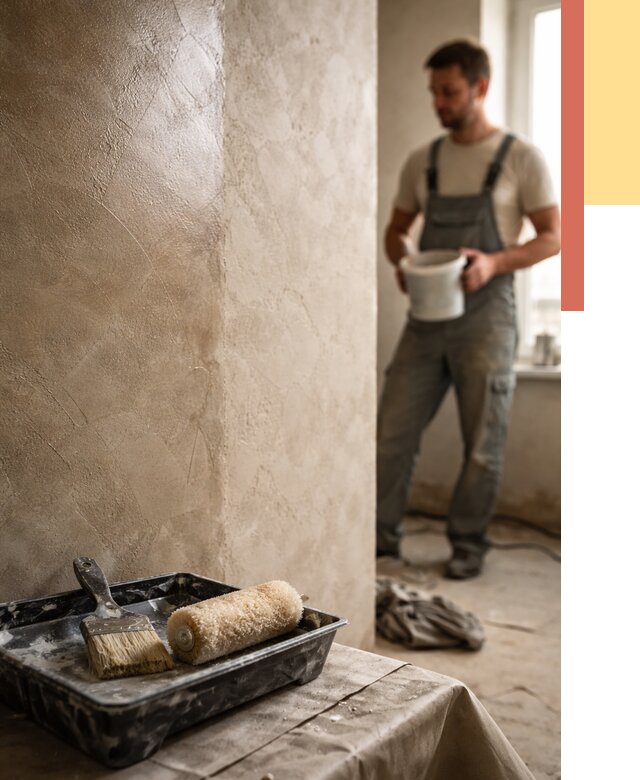 Нанесение воска на штукатурку в Ухте от 3544 руб. | Услуги ОТДЕЛОЧНИК-Хта