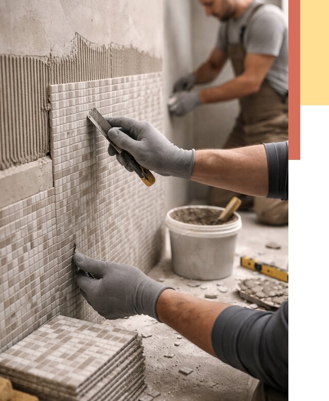 Облицовка стен мозаикой в Ухте от 3240 руб/м2 — укладка мозаики на стены | ОТДЕЛОЧНИК-Хта