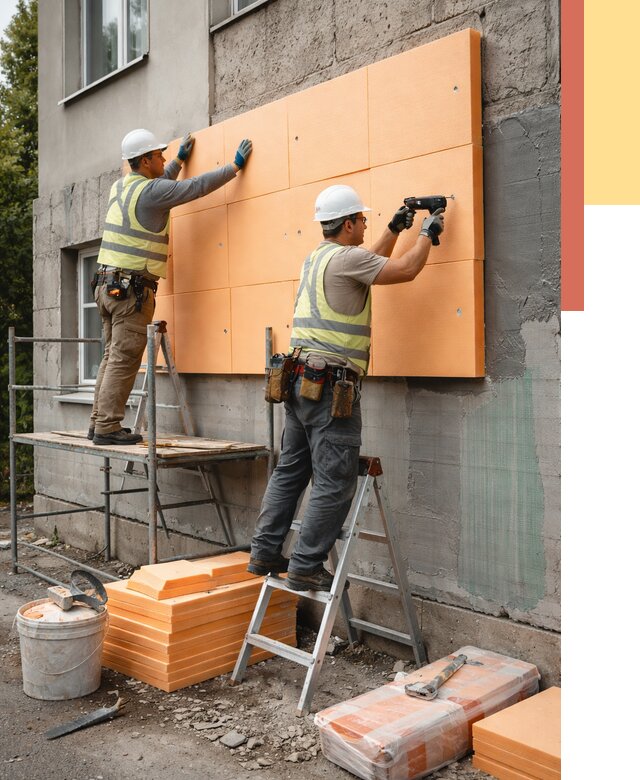 Утепление стен пеноплексом в Ухте от 1873 руб./м2 — быстро и недорого | ОТДЕЛОЧНИК-Хта