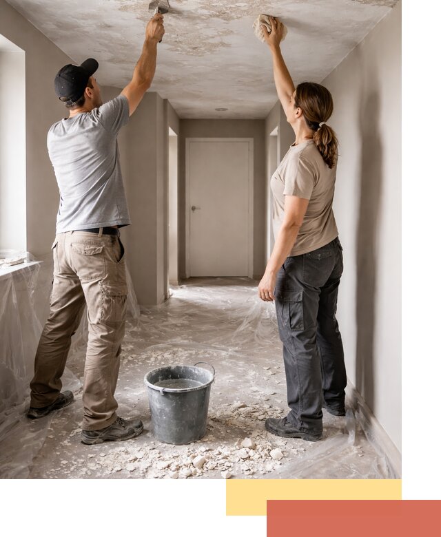 Удаление побелки с потолка в Ухте — быстро и аккуратно