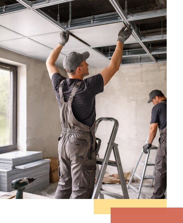 Монтаж кассетного потолка в Ухте качественно и быстро