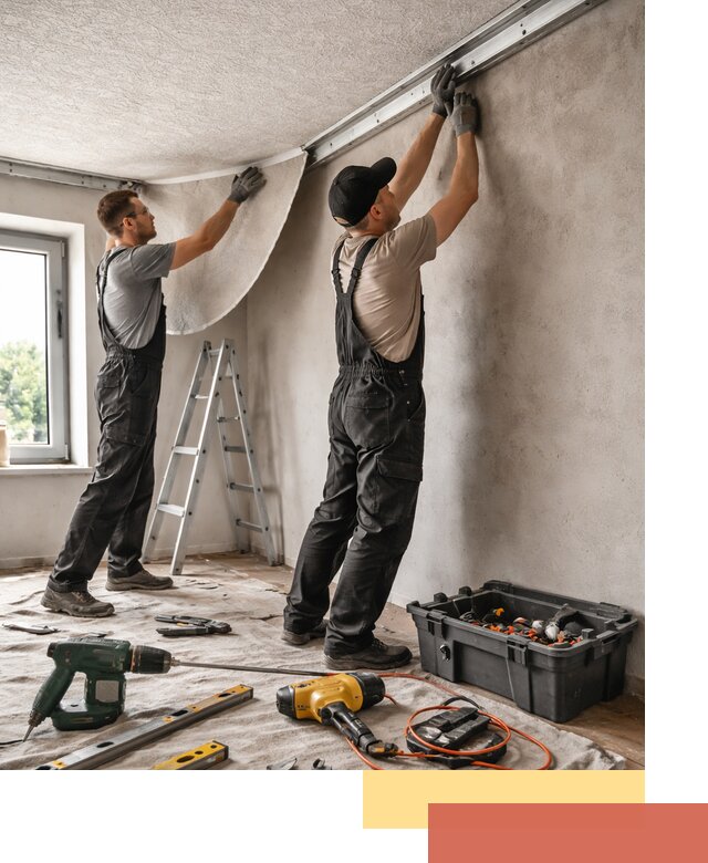 Монтаж фактурного натяжного потолка в Ухте качественно и быстро