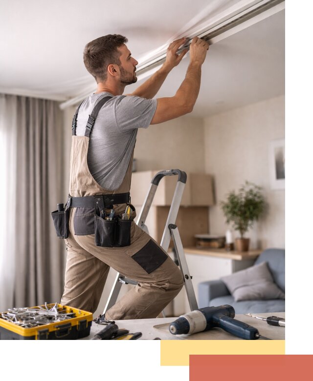 Ремонт натяжных потолков в Ухте — качественно и оперативно