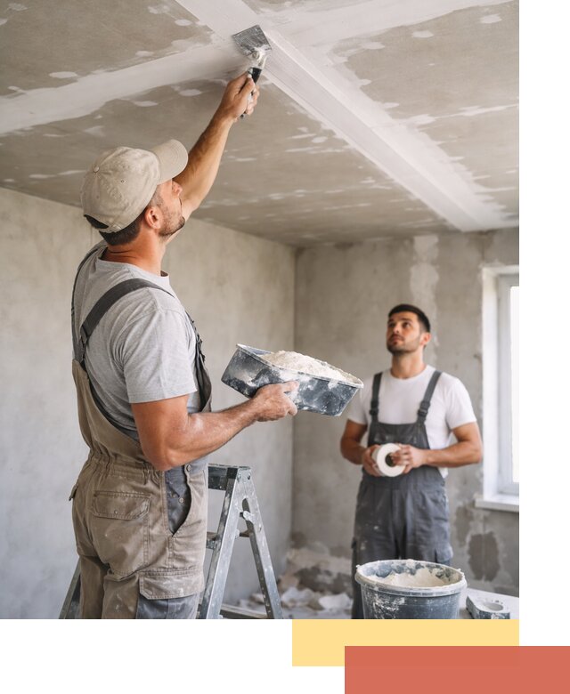 Обработка швов потолка ГКЛ в Ухте: качественная заделка и шпатлевка