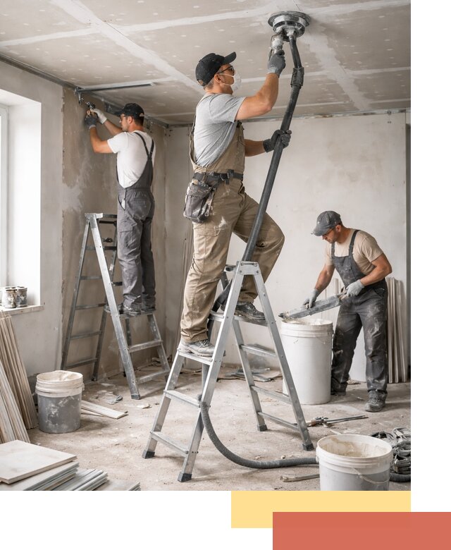 Ремонт потолка из гипсокартона в Ухте: быстрый и качественный монтаж