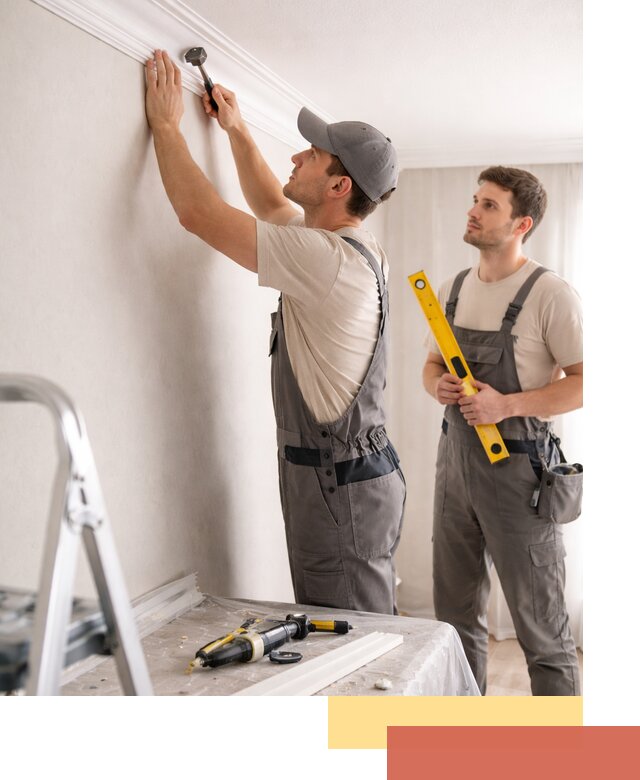 Монтаж потолочного плинтуса в Ухте качественно и быстро